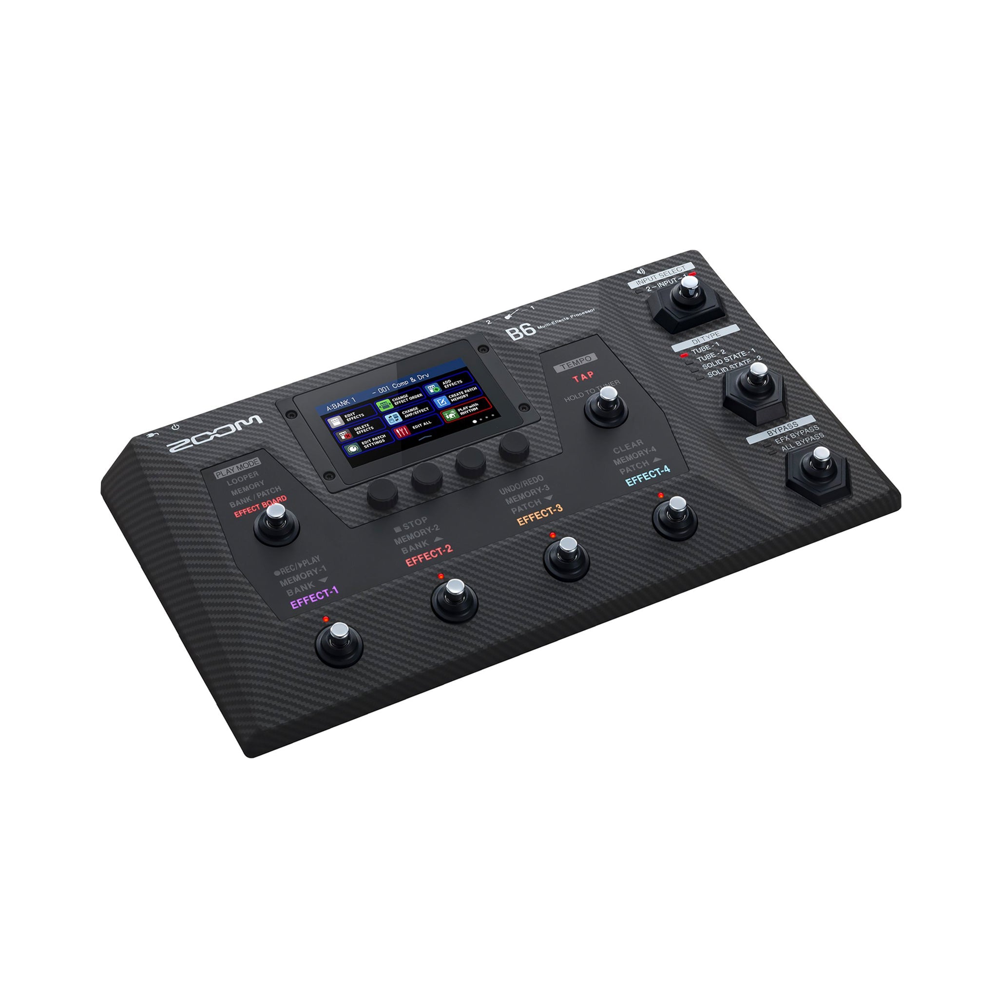 Zoom B6 multieffects processor for bassists