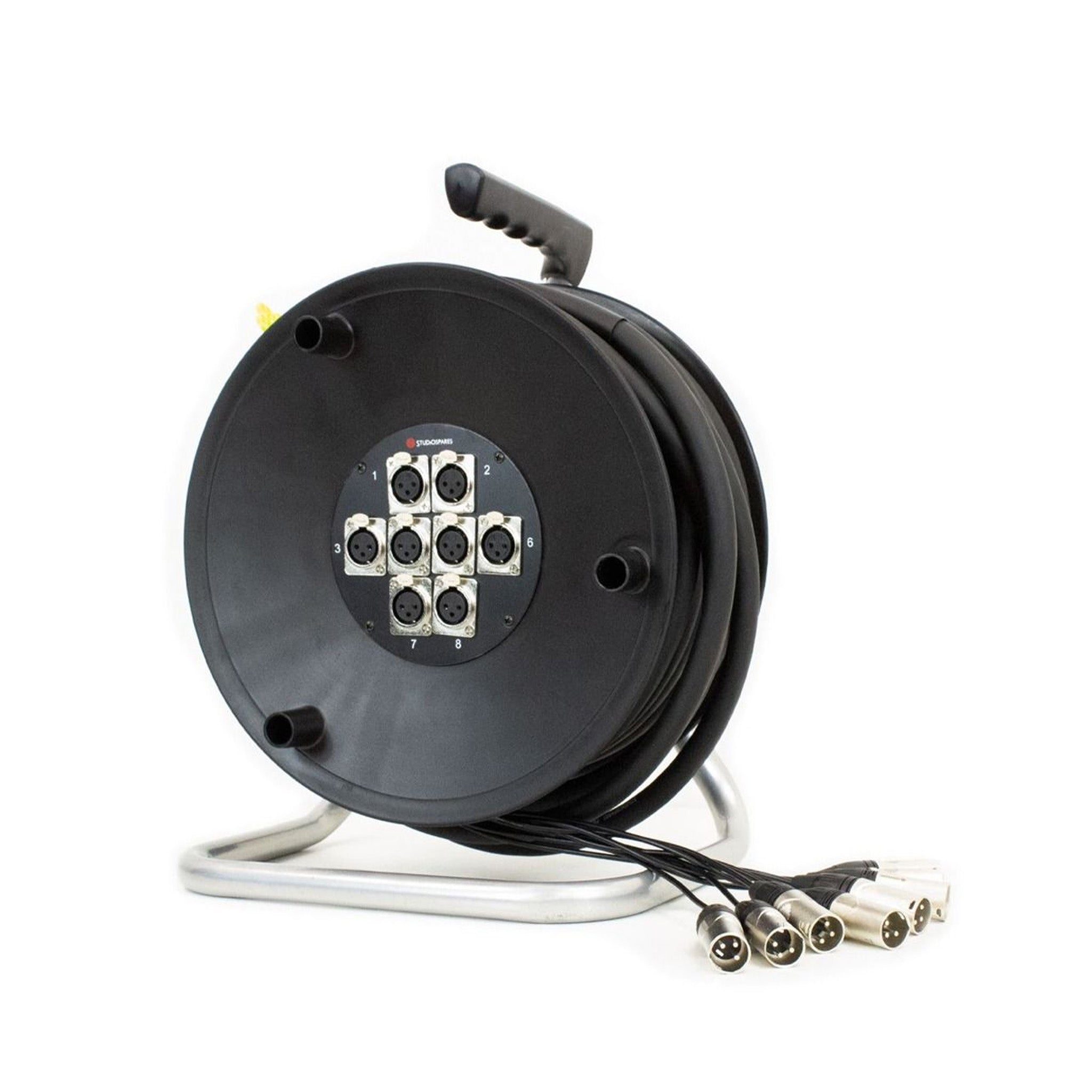 Studiospares cable snake drum 8 XLR sends 25m