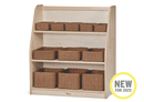 Medium Tiered Shelf Unit With Baskets
