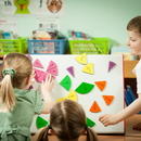 A2/A3 Wedge Whiteboard – Double-Sided Magnetic Tabletop Whiteboard for Classrooms & EYFS Learning