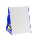 A2/A3 Wedge Whiteboard – Double-Sided Magnetic Tabletop Whiteboard for Classrooms & EYFS Learning