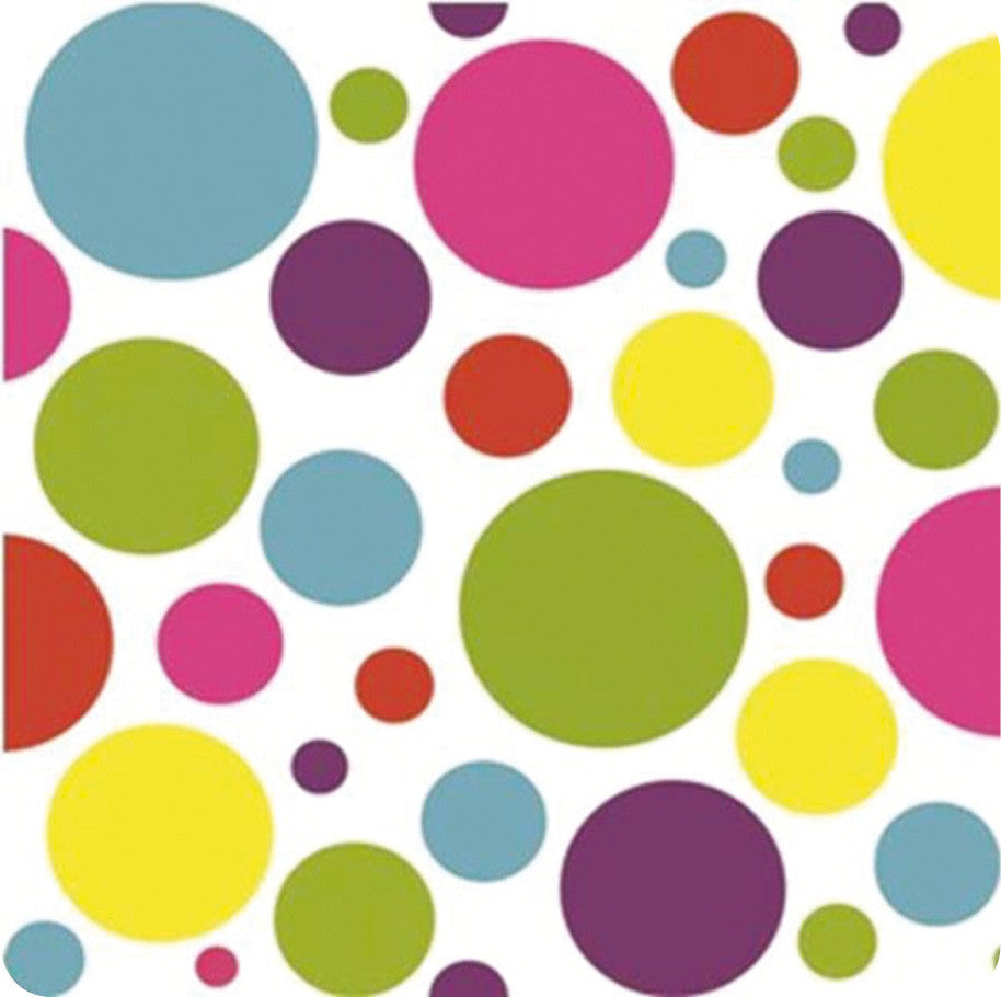PVC Table Cover Multi Spot Circle