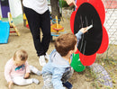 Giant Flower Chalk Boards pk 3
