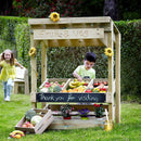 Outdoor Wooden Market Stall