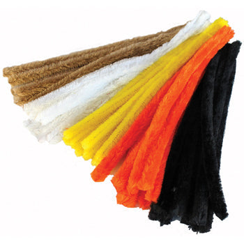 PIPE CLEANERS, Hair Colours, Pack of 50
