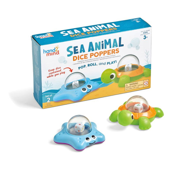 Sea Animal Dice Poppers 