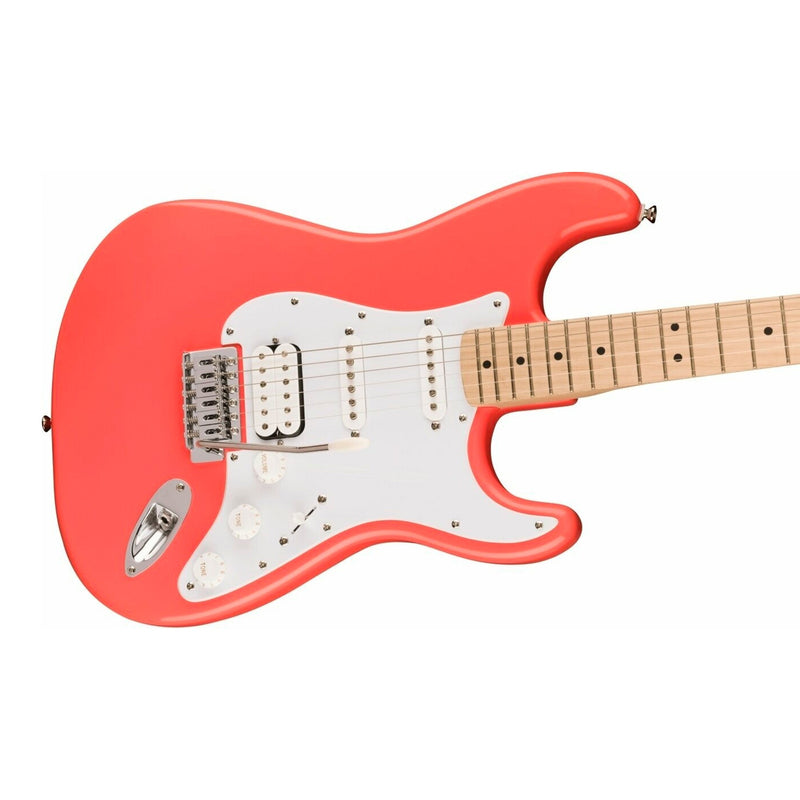 Fender Squier Sonic Stratocaster HSS electric guitar - Tahitian coral