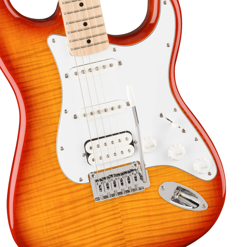 Fender Squier Affinity Series‚Ñ¢ Stratocaster¬Æ FMT HSS electric guitar - Sienna Sunburst