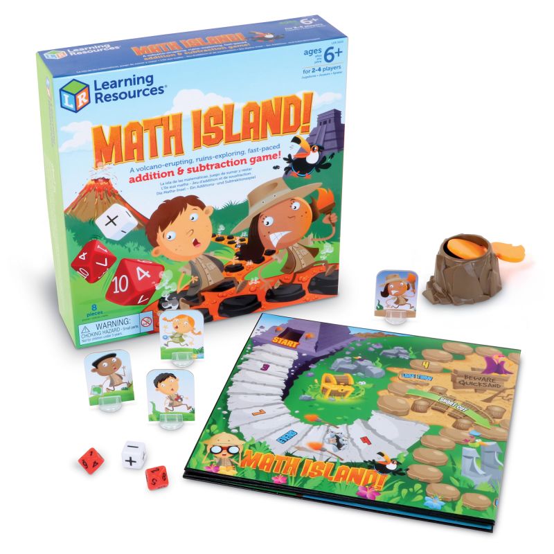 Math Island! Addition & Subtraction Game