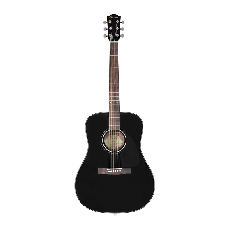 Fender Cd60 V3 Dreadnought Acoustic Guitarâ¬Â€  - Black