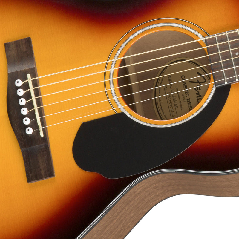 Fender CP-60S Parlor acoustic guitar - Sunburst
