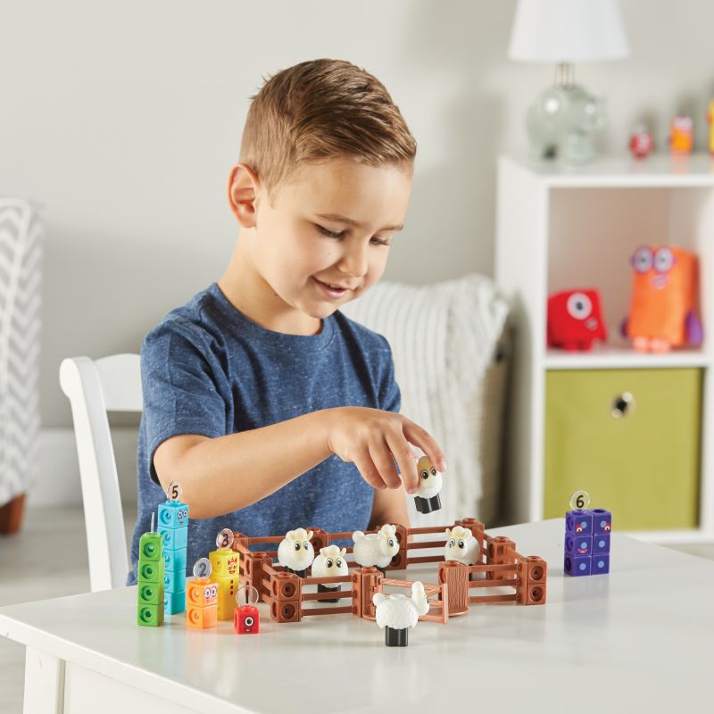 MathLink® Cubes Numberblocks® Sheep Farm Activity Set