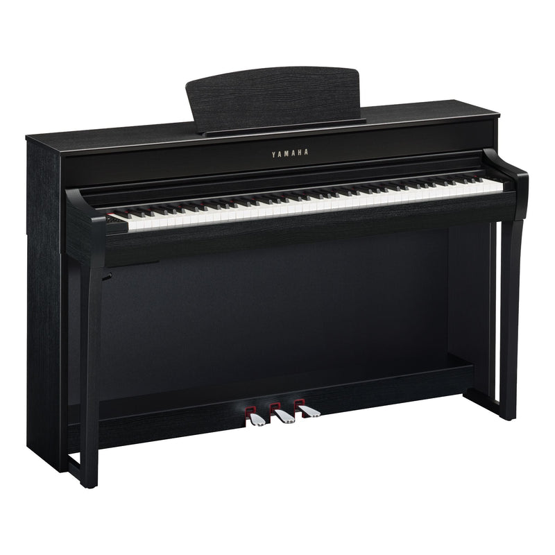 New Yamaha Clavinova Clp735 Digital Piano - Black Walnut