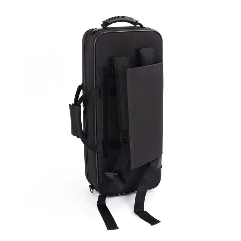 Elkhart 100AS student Eb alto saxophone outfit - Black lacquer