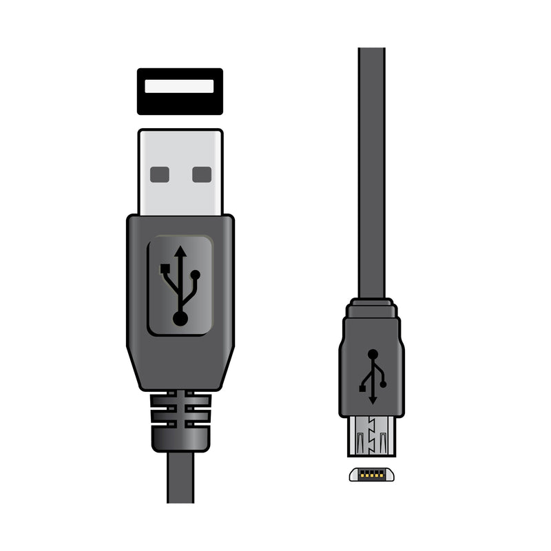 AV Link USB 2.0 A to micro B cable - 1.5m
