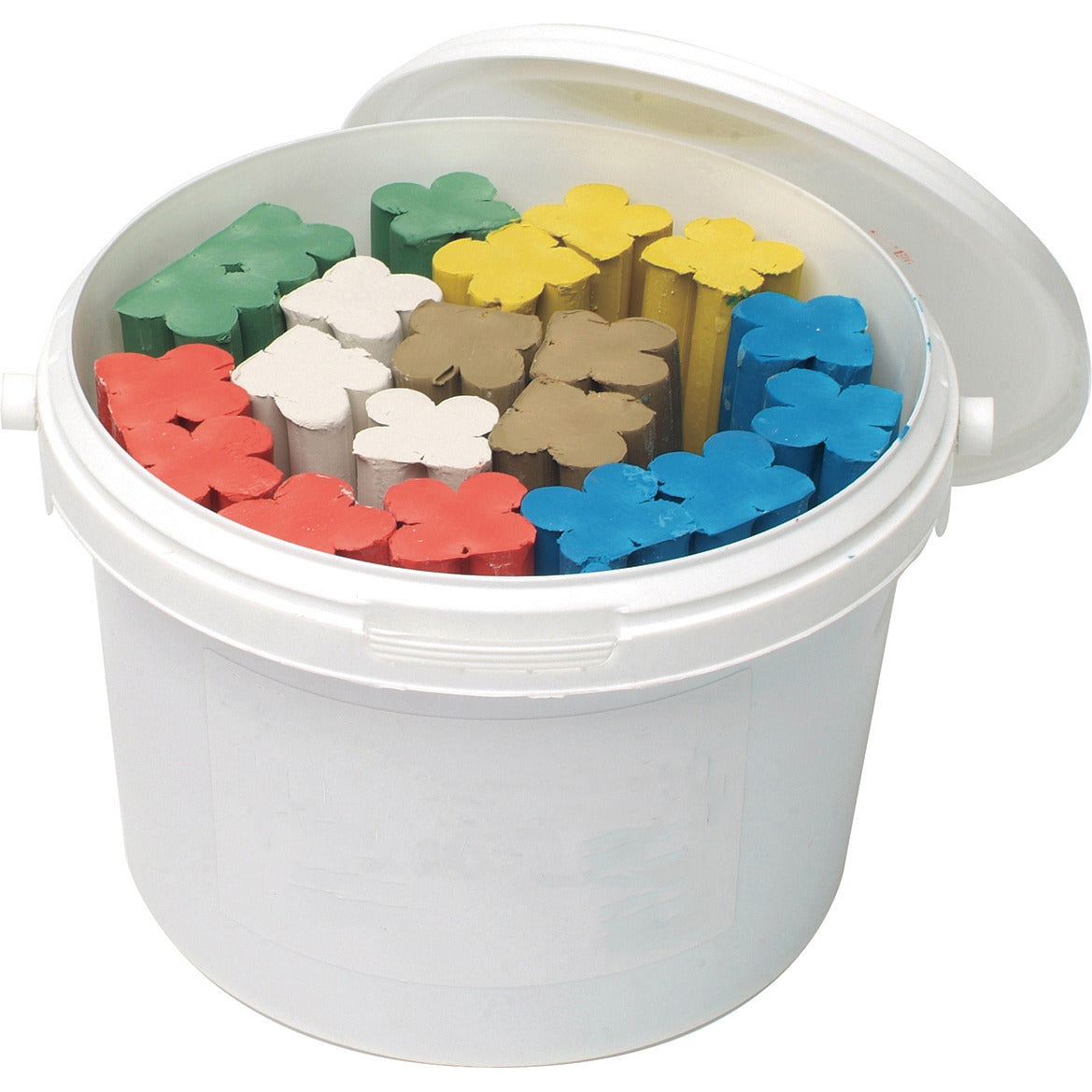 MODELLING DOUGH, Newplast, Starter Pack, Tub of 6 x 500g