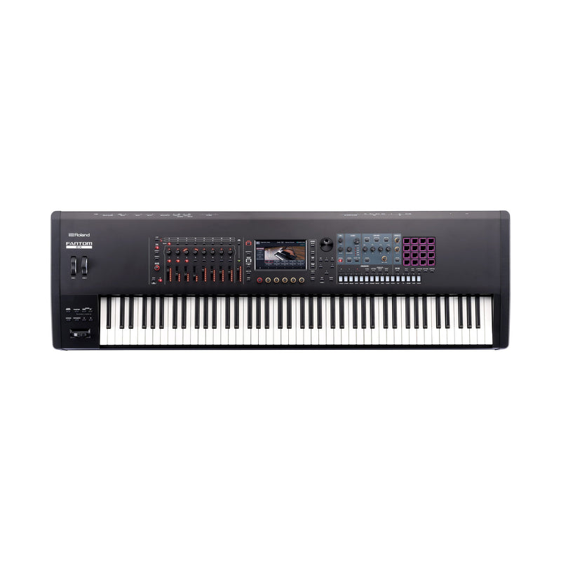 Roland Fantom synthesiser keyboard - 88 hammer-action keys