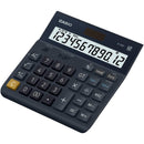 DUAL POWERED CALCULATORS, Casio D-12TER-S-EH, Each