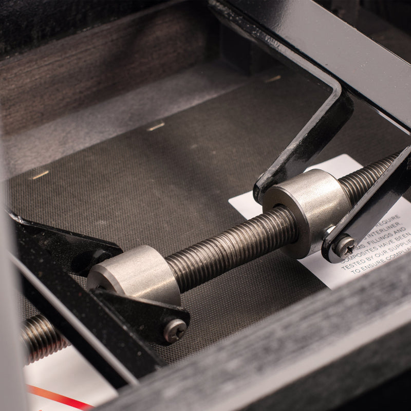 CGM 125QUEEN concert piano stool - Black gloss, black leather