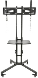 AV Link freestanding portable TV trolley with adjustable shelf