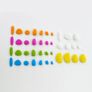 Neon Rainbow Pebbles Activity Set PK39