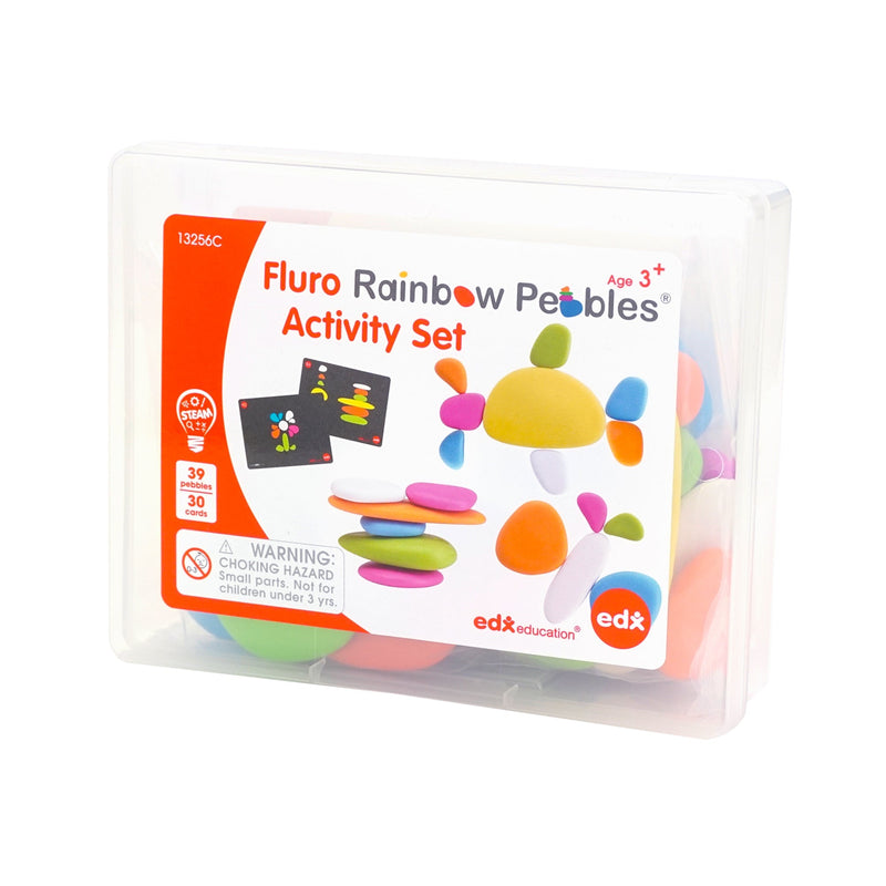 Neon Rainbow Pebbles Activity Set PK39