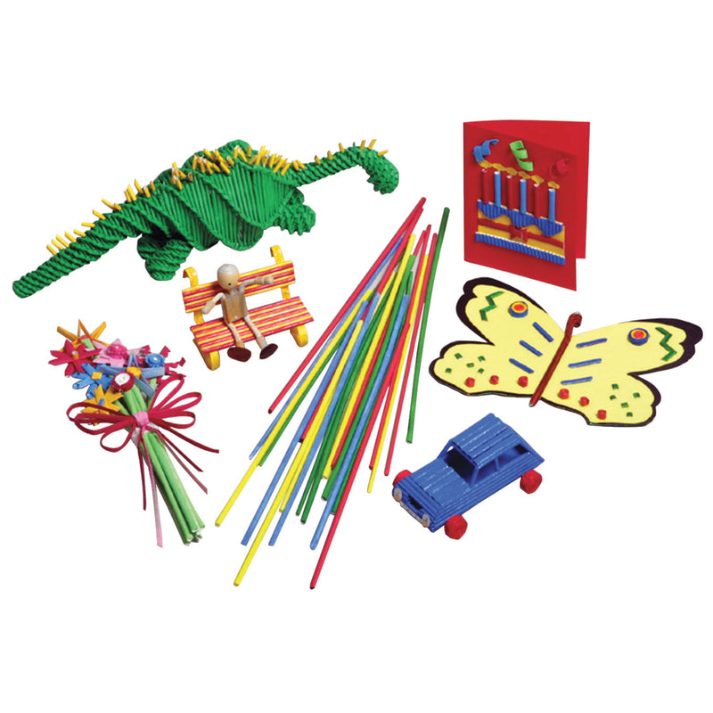 ARTSTRAWS, Assorted Colours, Pack of 1350