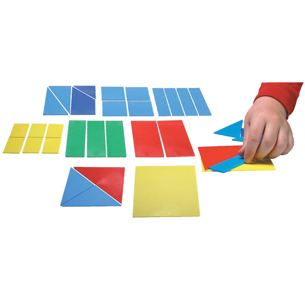 FRACTION SHAPES, Squares, Set