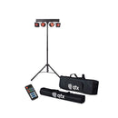 QTX Recharge DJ LED Derby & PAR bar with tripod stand