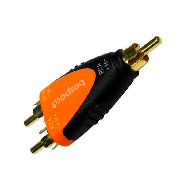 Bespeco 2 x RCA male - RCA male adaptor
