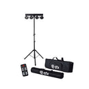 QTX Recharge Performer LED PAR bar with tripod stand