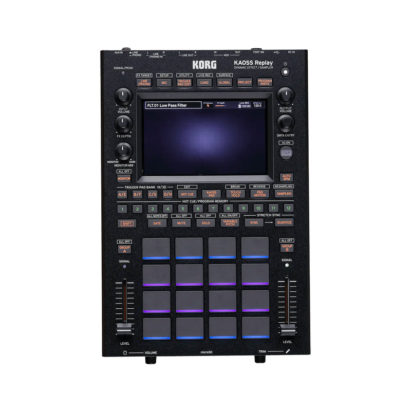 Korg KAOSS Replay dynamic effects sampler