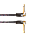 Boss 3Ft Instrument Patch Cable With Angled 1/4" Jack Plugs