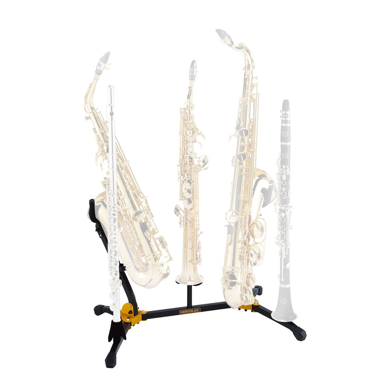 Hercules duo alto or tenor saxophone stand