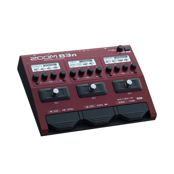 Zoom B3n multi-effects processor for bassists