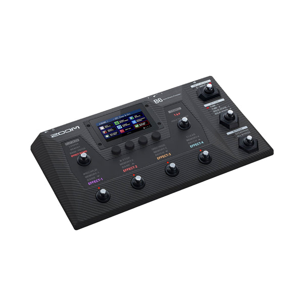 Zoom B6 multi-effects processor for bassists