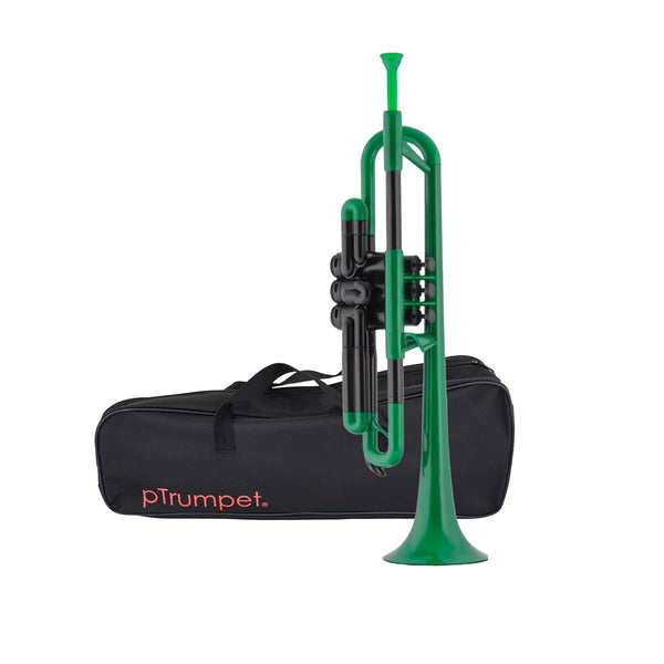 Ptrumpet Plastic B♭ Trumpet Outfit - Green