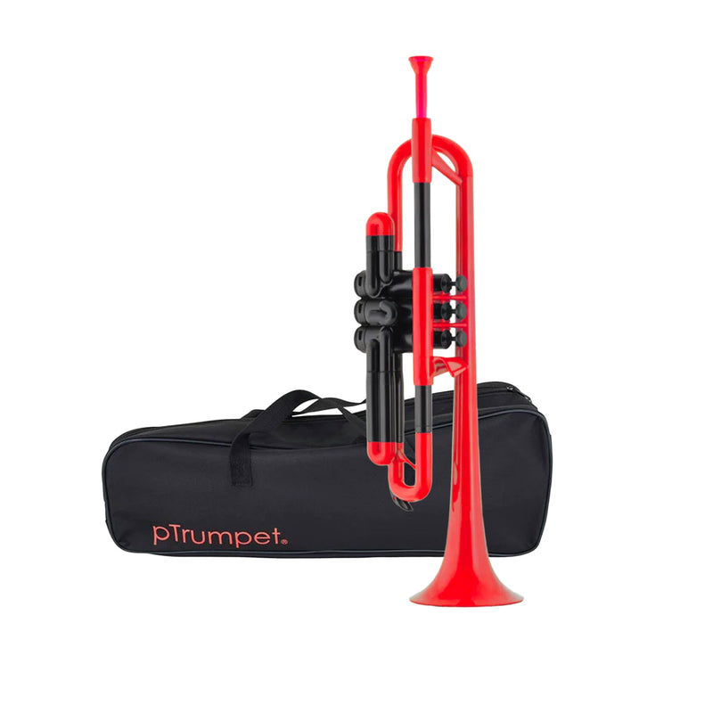 Ptrumpet Plastic B♭ Trumpet Outfit - Red