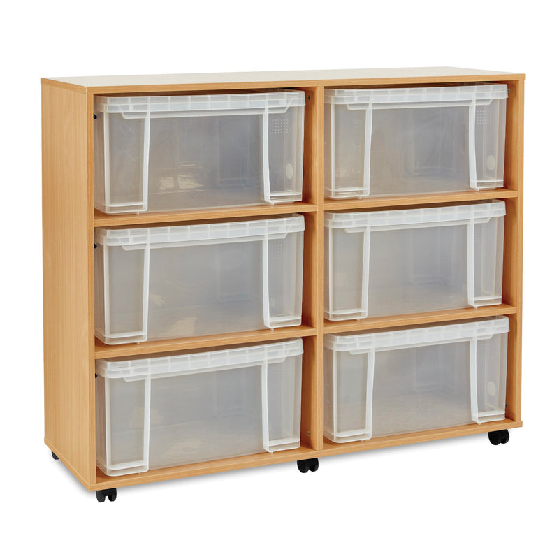 Really Useful Box 6 x 48L storage unit