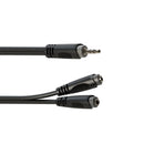 Roxtone 3.5Mm Stereo Plug To 2 X 3.5Mm Stereo Sockets Splitter