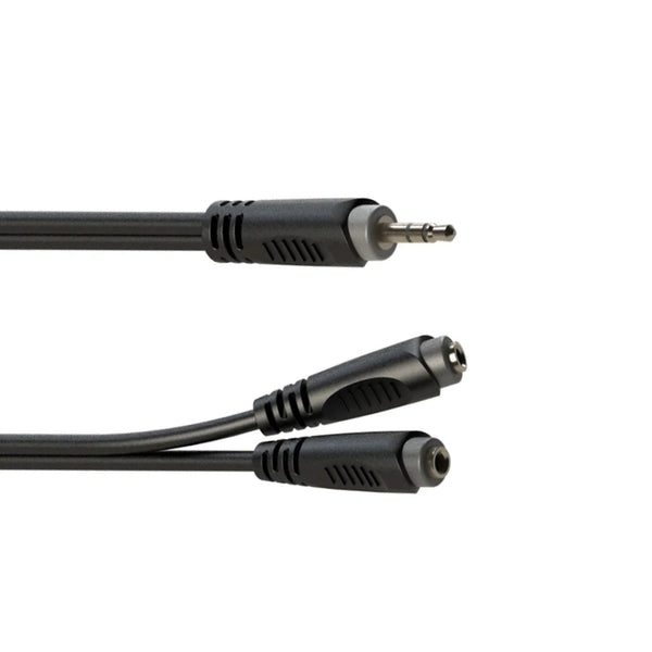 Roxtone 3.5Mm Stereo Plug To 2 X 3.5Mm Stereo Sockets Splitter