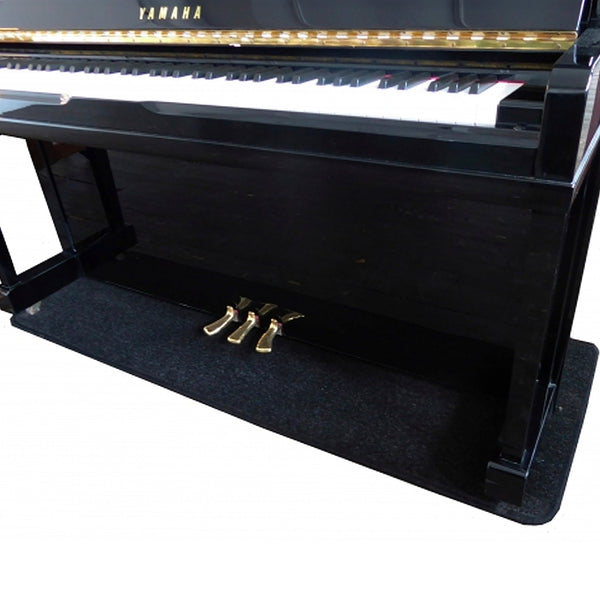 Heatproof protection carpet for upright pianos - Black - 151 x 58cm (Large)