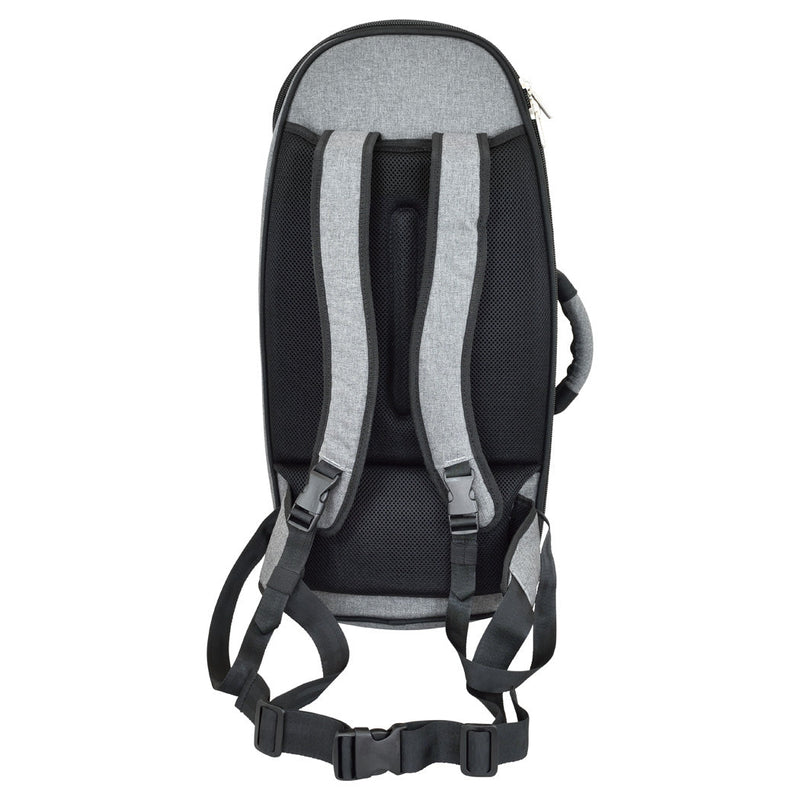 Tom & Will tenor horn gig bag - Grey with red interior