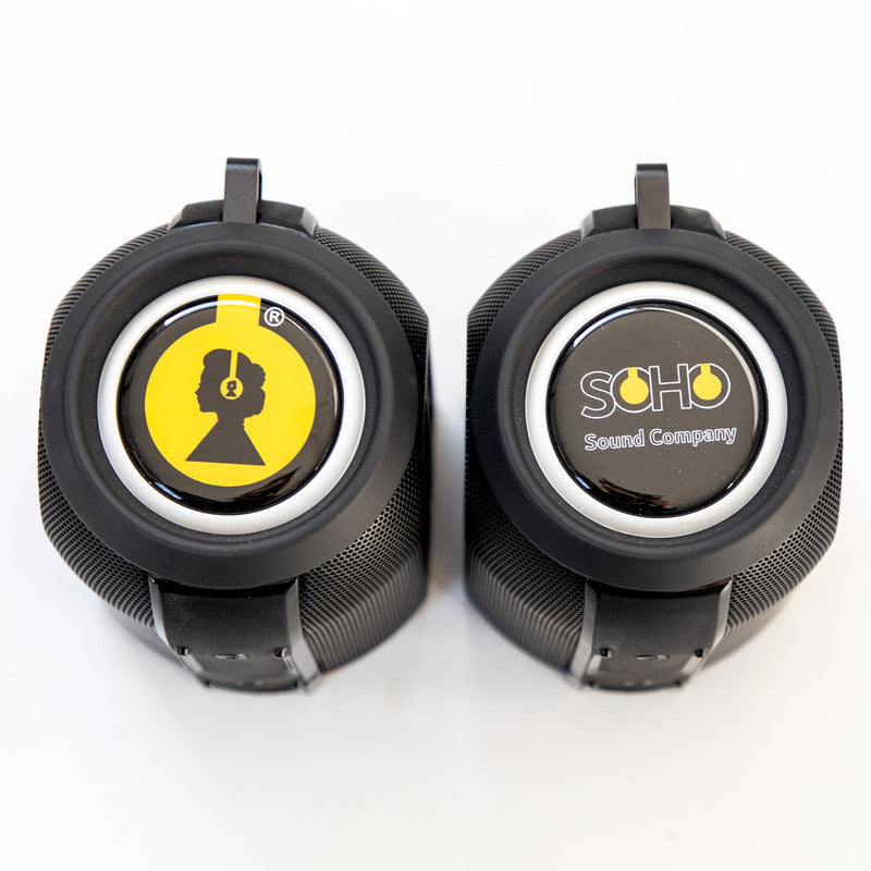 Soho Cylinders wireless twin stereo speaker