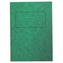 EXERCISE BOOKS, PREMIUM RANGE, A4 (297 x 210mm), 80 pages, Green, 8mm Ruled with Margin, Pack of 50