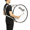 Stagg Marching bass drum - 24" x 12"