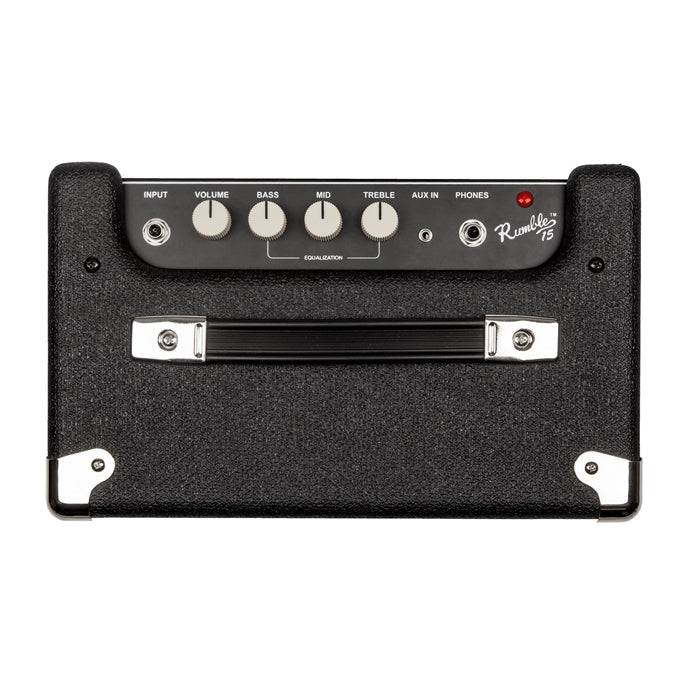 Fender Rumble 15W Bass Guitar Solid State Amplifier - 15W