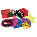 WOODEN THREADING SHAPES, Age 3-6, Set