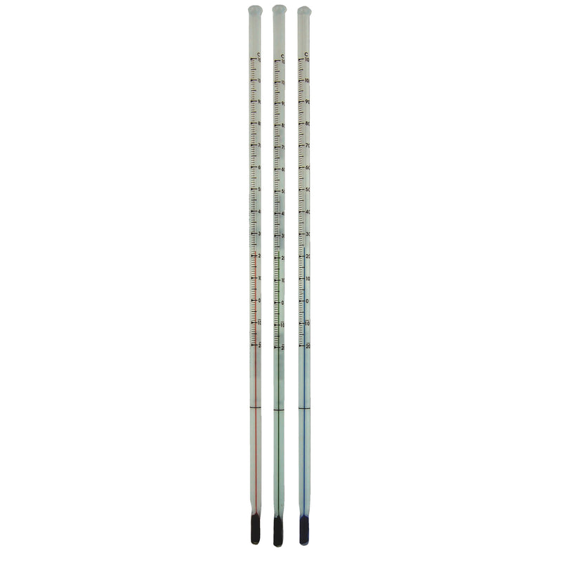 Thermometer 155Mm -10/110C Blue Fil