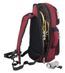 Tom & Will cornet gig bag - Burgundy with grey interior